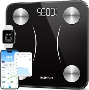 INSMART Bluetooth Body Fat Scale – Digital Smart Weight Analyzer