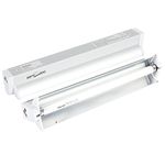 REPTIZOO (12in, 8W) T5 HO UVB Lighting Combo Kit, Terrarium Hood Comes with Desert 10.0 UVB T5 Lamp