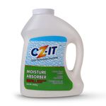 CZ-IT Moisture Absorber Refill 3400 g | Refill Pack for Moisture Absorbers | Helps Control Dampness, Humidity & Condensation | Odour Control for Wardrobes, Cupboards, Cabinets & Storage Areas