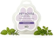 One Fur All Pet House Spring and Summer Wax Melts for Pet Odor, Natural, Plant Based Soy Wax Melts, Long Lasting Fragrance for Fresh Smelling Homes, Herb Garden