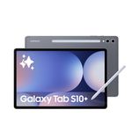 Samsung Galaxy Tab S10 Plus, S Pen in-Box, 31.5 cm (12.4 inch) Dynamic AMOLED 2X Display, 12 GB RAM, 256 GB Storage, Wi-Fi Tablet, Moonstone Gray