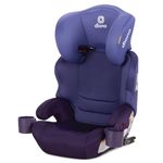 Diono Everett NXT High Back Booster Car Seat with Rigid Latch, Lightweight Slim Fit Design, 8 Years 1 Booster Seat, Purple Wildberry