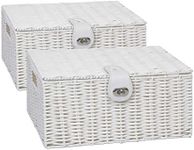 2 x Arpan Resin Woven Storage Hampe