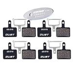 CYCEARTH 4 Pairs Bicycle Bike Disc Brake Pads (Semi-Metallic/Sintered Metal) for TRP Tektro Shimano Deore Br-M575 M525 M515 T615 T675 M495 M486 M485 M475 M465 M447 M446 M445 M416 M415 M395 M375 M355