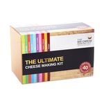 The Ultimate Cheese Making Kit - Makes 40 Batches of 10 Different Cheeses, Including Mascarpone Cheese | Perfect Cheese Gift Set (with Recipe Book and Ingredients)