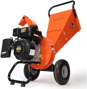 EFCUT C30 LITE Wood Chipper Shredder Mulcher Heavy Duty 7 HP 212cc Gas Powered 3 Inch Max Capacity 1-Year Warranty After Product Registration