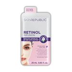 Skin Republic Retinol Infusion Anti-Aging Face Mask | Smooths Skin, Brightens Dark Spots | Reduces appearance of Fine Lines (Pack of 1)