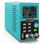 Kiprim Programmable DC Power Supply (0-60 V 0-5 A) 110V Input High Precision 4-Digit Multiple Protection with PC Software and USB Charging