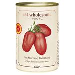 Eat Wholesome San Marzano Tomatoes D.O.P., 400 g (Pack of 12)