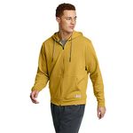 Eddie Bauer Men's Camp Fleece Full-Zip Hoodie, Antique Gold, Large