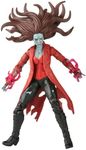 Marvel F3703 Legends Series MCU Disney Plus Zombie Scarlet Witch Action, 2 Accessories and 1 Build-A-Figure Part, Multi