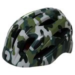 ANUFER Bike Helmet for Kids 7-15 Years Old Lightweight Adjustable Outdoor Sports Protective Helmet SN602C022 Camouflage