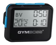 Gymboss Interval Timer and Stopwatch - Black/Blue SOFTCOAT