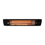 Herschel Colorado wall mounted 2500 watt heater with remote control