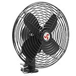 Facon 12V RV Cooling Fan with 2 Spe