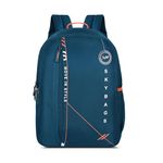 Skybags Unisex Brat 20L Premium Polyester Adjustable Straps Backpack (E) Navy