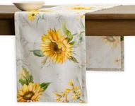 Maison d' Hermine Table Runner 100% Cotton 14.50 Inch x 72 Inch Decorative Runner Table Runners, Dining, Kitchen, Parties & Camping, Candice (Single Layer) - Spring/Summer