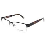 Versace VE1184 Eyeglasses-1269 Brushed Brown-53mm