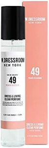 W.Dressroom No.49 Peach Blossom Living Clear Perfume, Body Mist, Long-Lasting Unisex, Alcohol-Free Water-Based, Spray on Skin, Clothes, Bedding & Car, Travel Size 5.28 oz