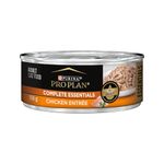 Purina Pro Plan Complete Essentials Wet Cat Food, Chicken Entree in Gravy - 156 g Can (24 Pack)