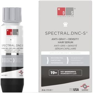 Spectral.DNC-S Anti-Gray, Extra Strength Leave In Serum to Support Hair Growth for Men and Women by DS Laboratories - Color Restorer, Hair Loss and Thinning Hair Serum for Fuller, Thicker, Stronger Hair (2 fl oz)
