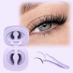 ALICE Magnetic Eyelashes Natural Look Magnetic Lashes Kit with Magnetic Lash Applicator Wispy Cat Eye lashes Reusable Magnetic Eyelashes Kit No Glue or Eyeliner