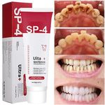 Pratham SP 4 Ultra Brightening Toothpaste Advanced Whitening Formula for Stain Removal and Enamel Protection-50gm Pack Of 1