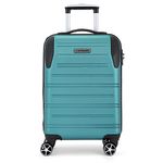WENGER Static-Pro Carry-on Hardside Suitcase, 33 litres, Teal, Swiss Designed-Blend of Style & Function, 612057
