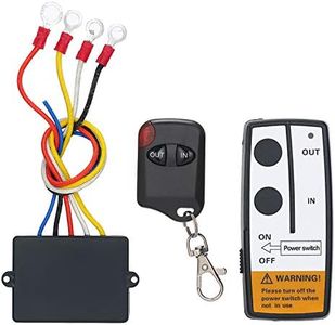 Qook Wireless Winch Remote Control Kit for Truck Jeep ATV SUV 12V Switch Handset