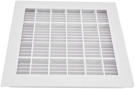 Helix Pool System Flat Pool Square Main Drain Cover, Anti-Suction Safe Pool Drain Cover, Sturdy and Reliable Swimming Pools Accessories White, 12 x 12 x 1.2 inch (30X30 cm)