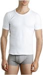 Bonds Men's Underwear Cotton Blend Raglan Cut T-Shirt, White, 20 / X-Large