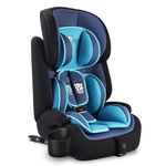 Lifelong Isofix Car Seat for Baby with Cup Holder 9 Months to 12 Years, ECE Certified - Adjustable Headrest with Super Comfy Soft Cushion & 5 Point Harness with Magnetic Buckle for Child Safety