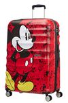 American Tourister Wavebreaker Disney - Spinner S, Kids luggage, 55 cm, 36 L, Multicolour (Mickey Comics Red)