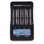 Universal Battery Charger,LiitoKala lii-500 LCD Display Smart Charger for Rechargeable Batteries Ni-MH Ni-Cd 18650 26650 16340 14500 10440 18500