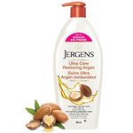BONUS Size | Jergens Ultra Care Restoring Argan Oil- Moisturizer, Hand and Body Lotion for Extra Dry Skin (950 mL)
