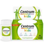 Centrum Kids Multivitamin for Kids, 30 Tablets, Vitamins with 16 Essential Nutrients including Vitamin C, D, and Zinc