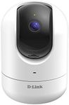 D-Link mydlink Full HD Pan & Tilt Pro Wi-Fi Camera, 360° View, Person/Glass-break/Motion Detection, Ethernet Port, Alexa, Google Assistant, 5M Night Vision, Cloud, local microSD recording (DCS-8526LH)