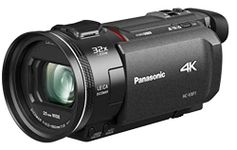 Panasonic HC-VXF1EG-K 24x Semi-Professional Camcorder, Large Electronic Viewfinder, 5-Axis O,I,S, Leica F1.8, F4, Zoom 25mm, 600mm, 4K, HD, Black