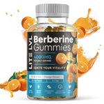 Berberine Gummies with Ceylon Cinnamon & Turmeric – Supports Metabolic Health, Cardiovascular Wellness, and Anti-Inflammatory Benefits