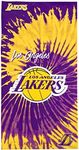 Northwest The Company NBA Los Angeles Lakers Beach Towel, 30" x 60", Psychedelic