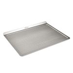 All-Clad D3 3-Ply Stainless Steel Baking Sheet 14x17 Inch Induction Oven Broiler Safe 600F Half Sheet, Cookie Sheet, Muffin Pan, Cooling & Baking Rack, Round Cake Pan, Loaf Pan, Baking Pan Silver