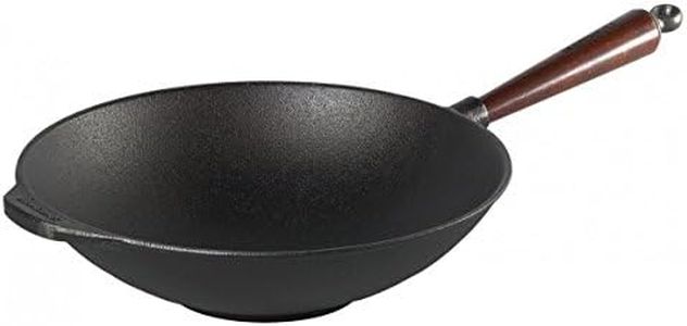 POÊLE WOK EN FONTE SKEPPSHULT - Ø 30 CM
