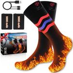 Heated Socks for Men Women, 5000mAh