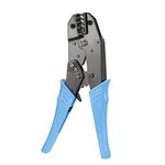 uxcell Ratchet Crimping Press Plier Crimper Tool Awg 10-4 for 6-25mm2 Wire Terminal