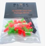 Black Rhino Blowguns 50 Caliber Blowgun Target Wire Darts 50 pcs Neon