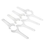 Dental Cheek Retractor,16 Pcs/8Sets T-Shape Intraoral Cheek Lip Retractor Dental Mouth Opener for Teeth Whitening Dental Orthodontic Tool Surgical Retractor