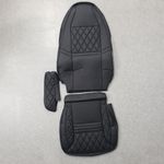 Jet Inoue 595359 Combi Car Seat Cover, Super Grate, Black