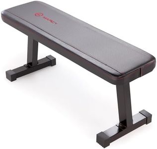 Marcy Flat Utility Weight Bench for Weight Training and Ab Exercises SB-315