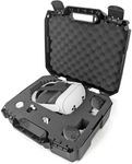 Casematix Carry Case with Customizable Foam Compatible with Oculus Quest Vr Headset and Quest Controllers with Impact Protection