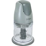 Ninja 400-Watt Blender/Food Processor for Frozen Blending, Chopping and Food Prep with 48-Ounce Pitcher and 16-Ounce Chopper Bowl (QB900B), Gray